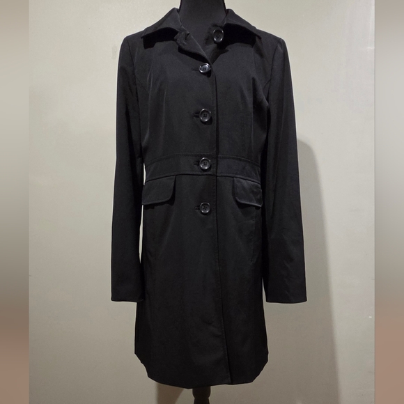 Ann Taylor Jackets & Blazers - Ann Taylor Black Trench Coat